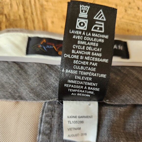 Greg Norman Tan Flat Front Golf Shorts Size 40 - Picture 4 of 9